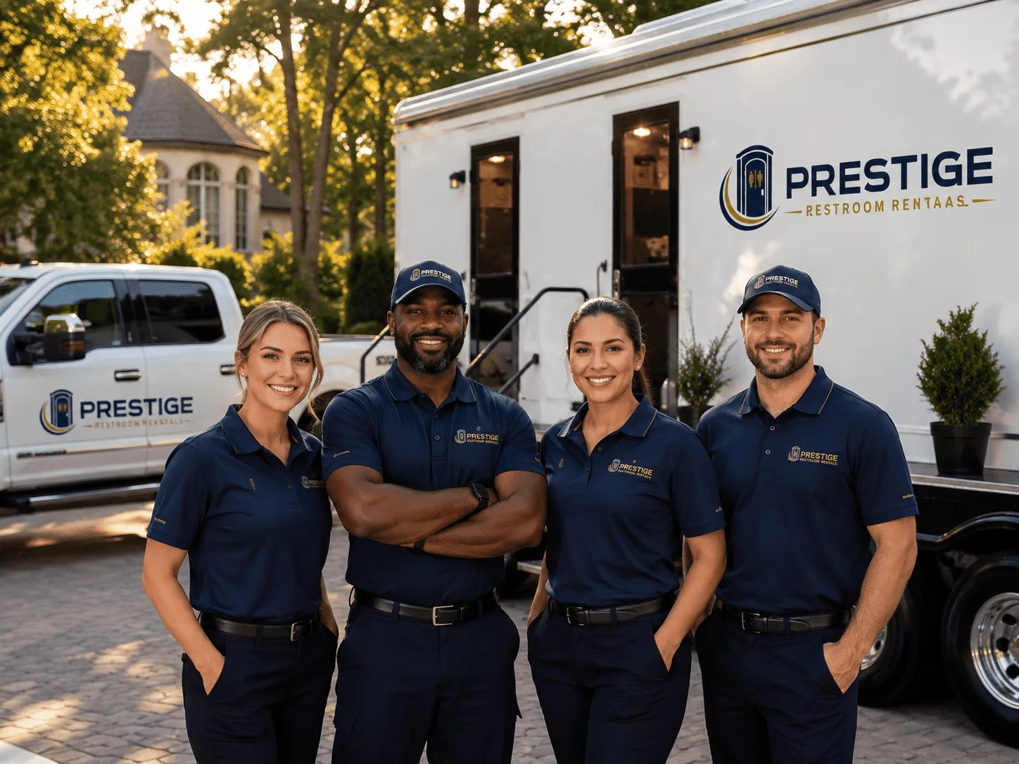 Trusted Luxury Portable Restrooms company in Faison, NC
